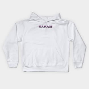 SARAH. MY NAME IS SARAH. SAMER BRASIL Kids Hoodie